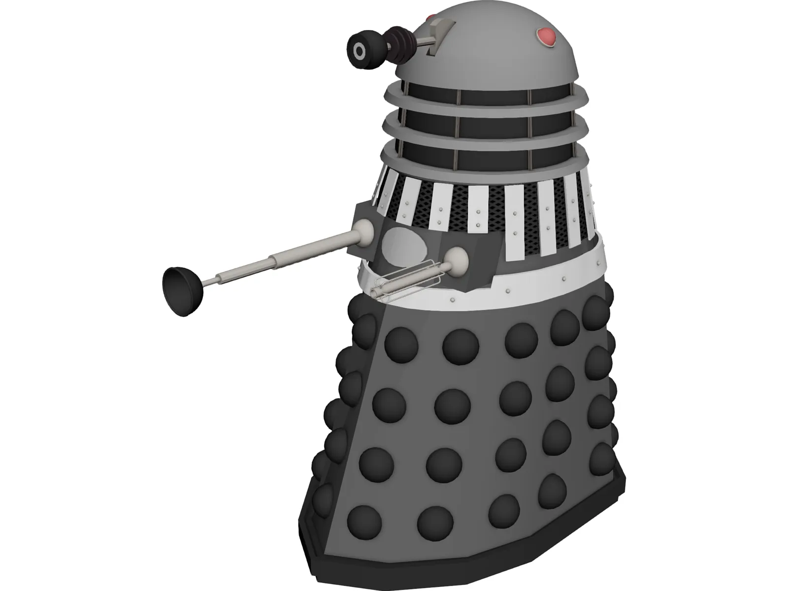 Dalek 3D Model main preview
