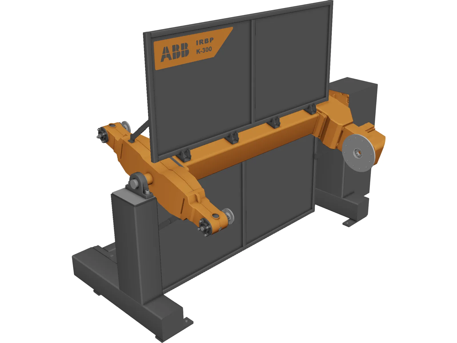 ABB Positioner IRBP K-300 3D Model main preview