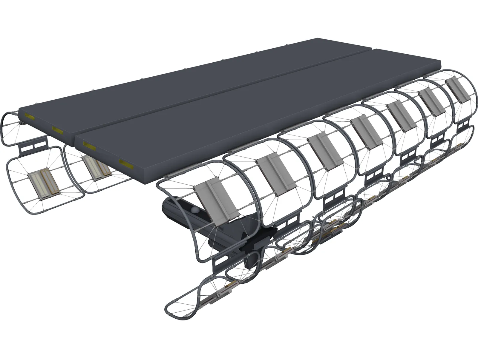 Spacedock 3D Model main preview