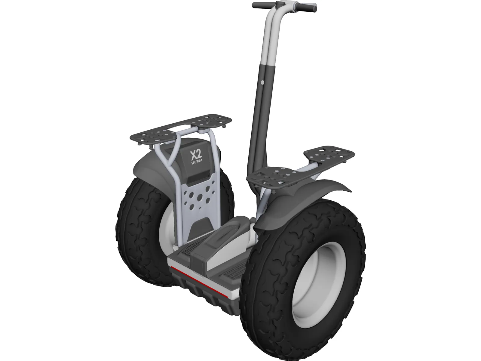 Segway X2 3D Model main preview