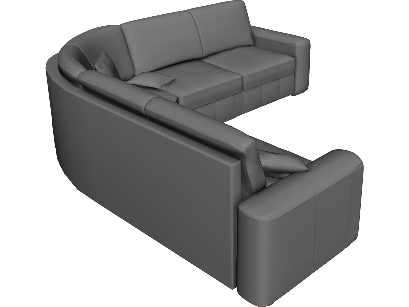 Sofa Indigoran Iden 3D Model main preview