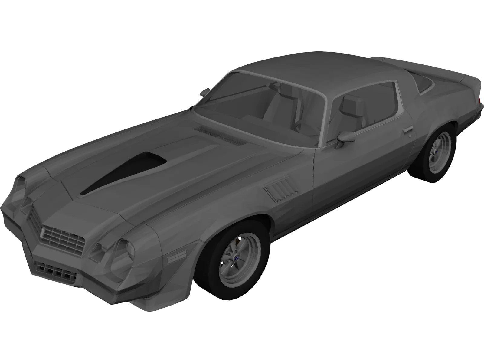 Chevrolet Camaro Z28 (1979) 3D Model main preview