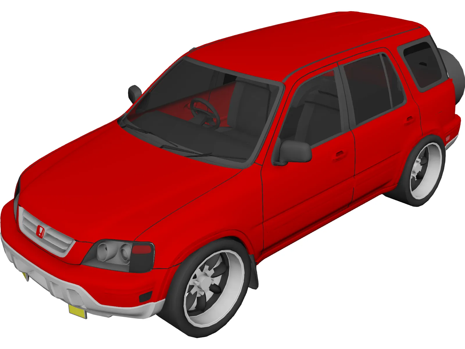 Honda CR-V (1997) 3D Model main preview