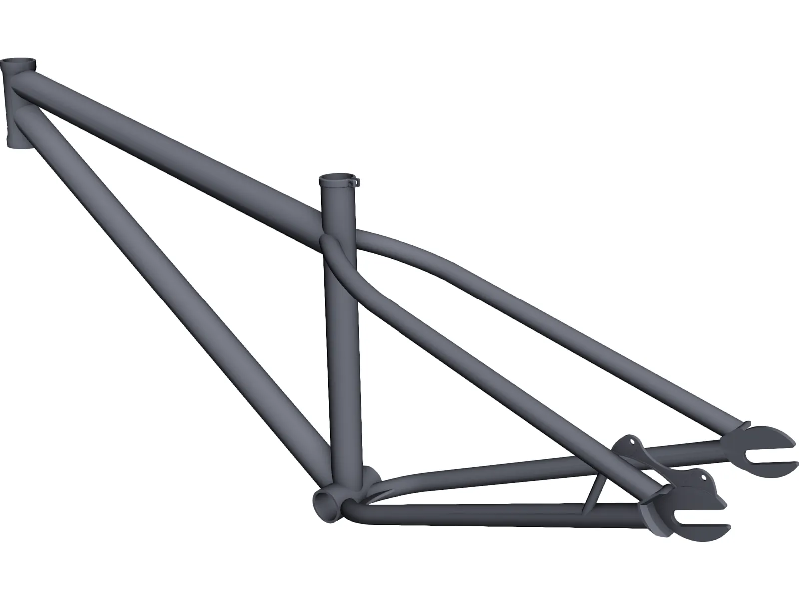 Specialized P2 Frame 3D Model main preview
