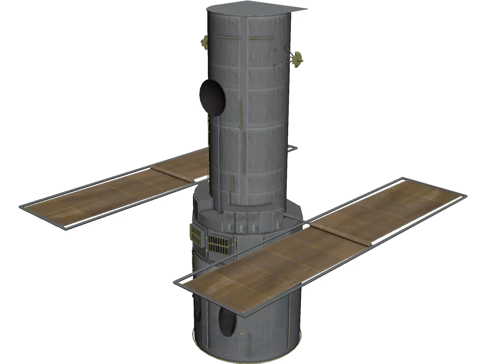 Hubble Space Telescope 3D Model main preview