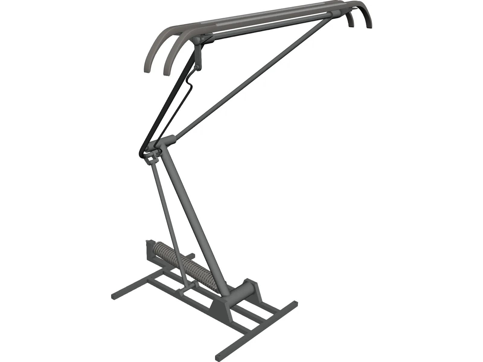 Pantograph 3D Model main preview