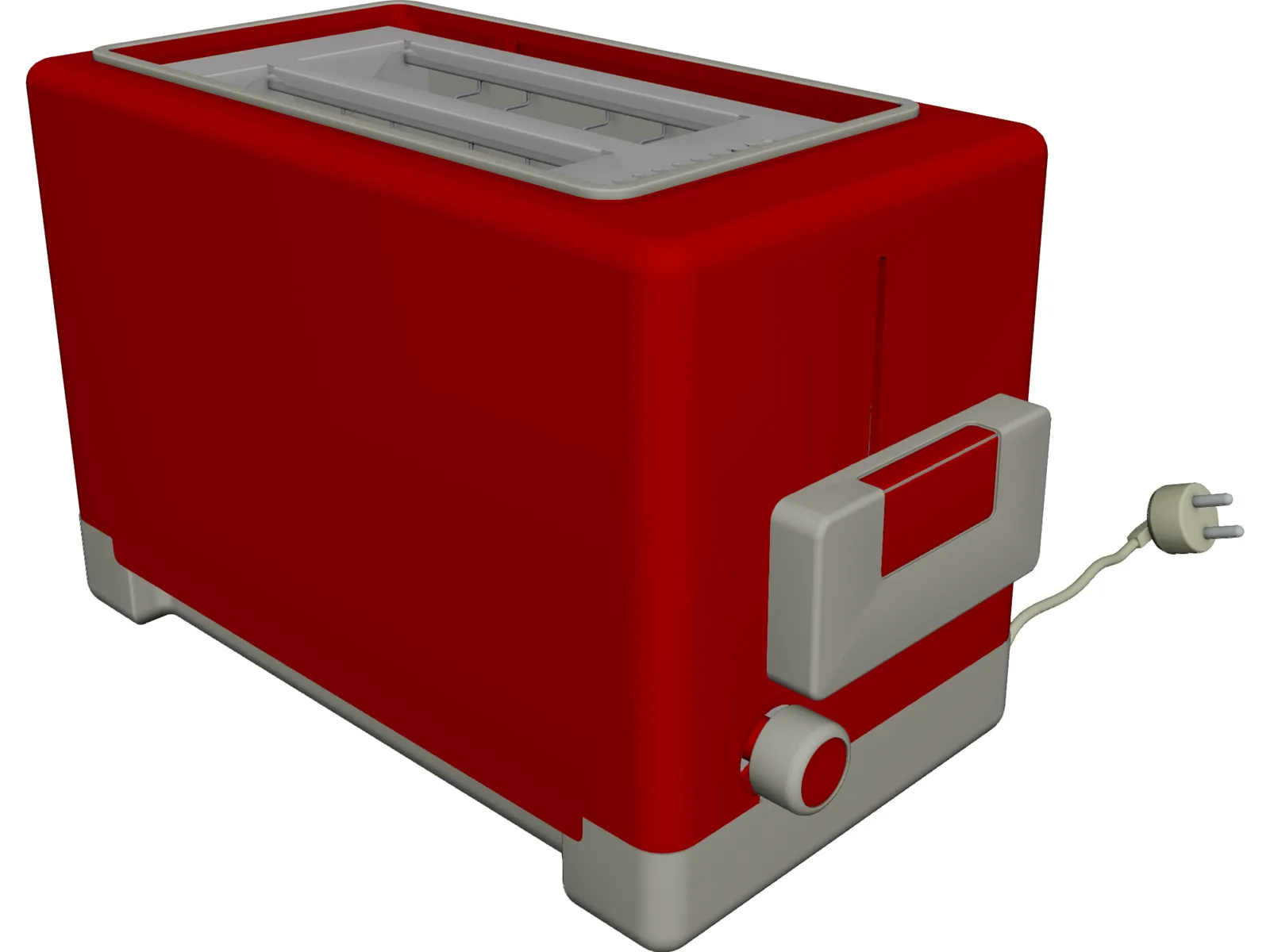 Toaster 3D Model main preview