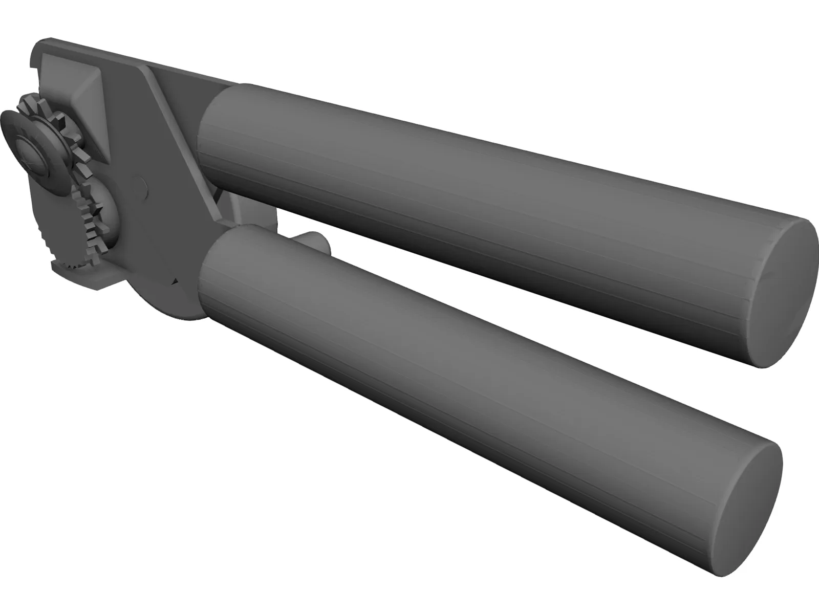 Can Opener 3D Model main preview