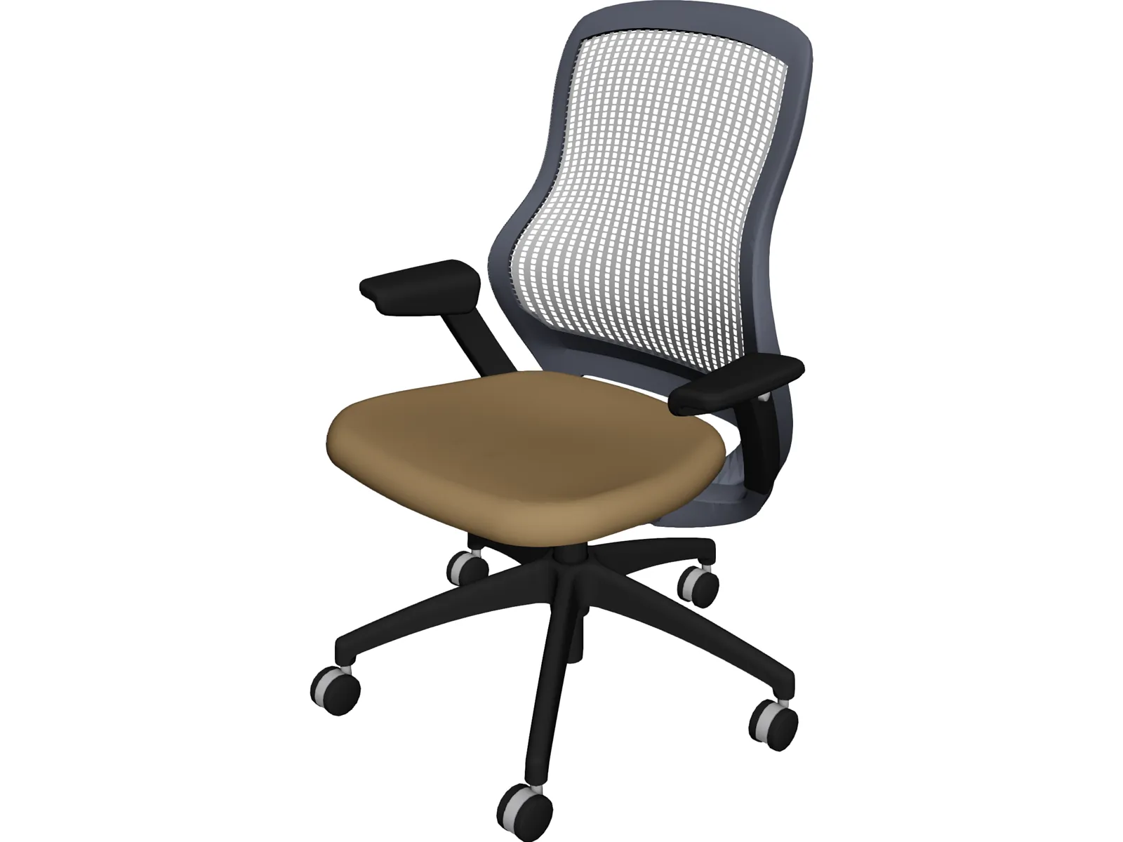 Armchair 3D Model main preview
