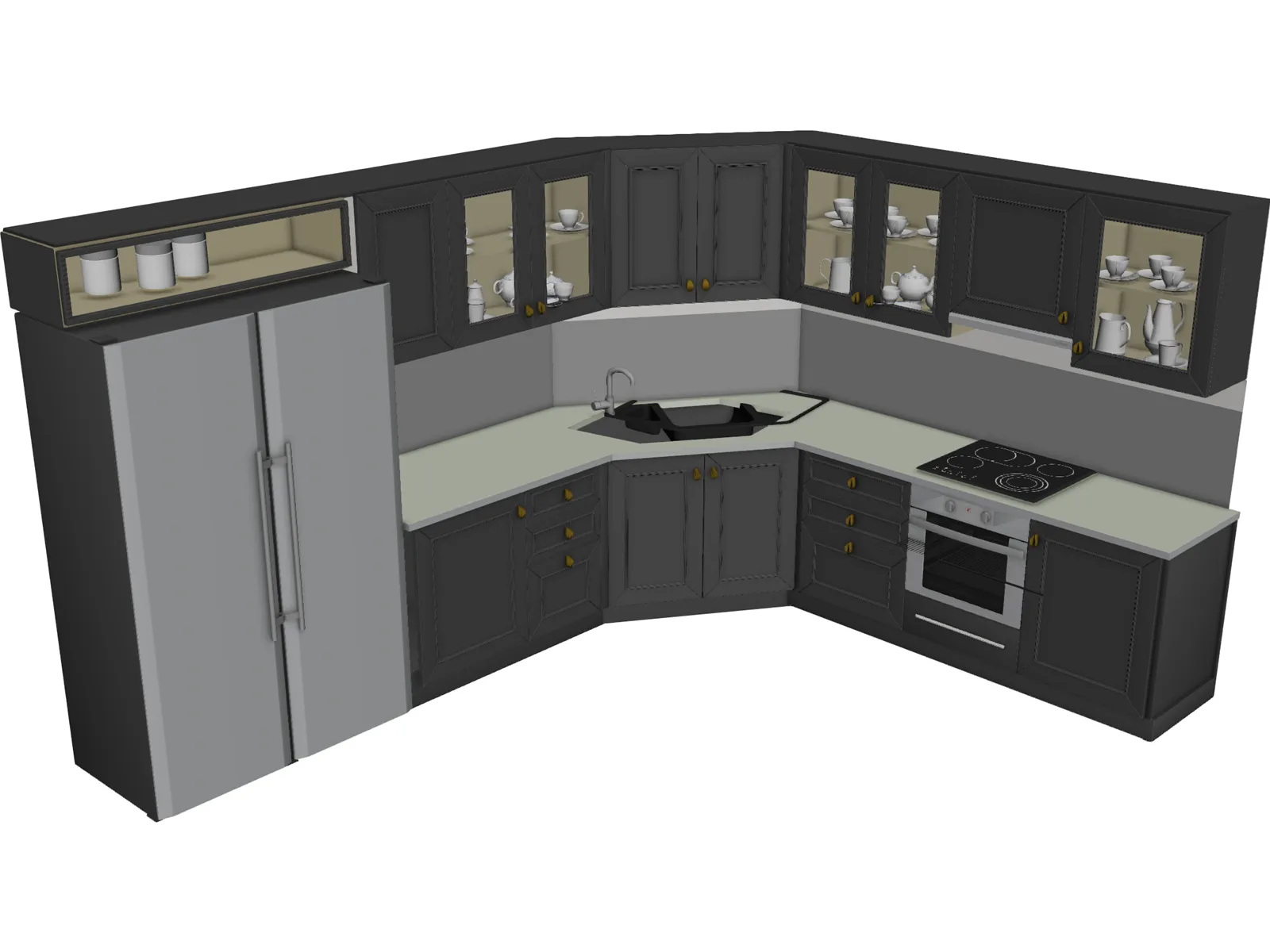 Peruvian Kitchen 3D Model main preview