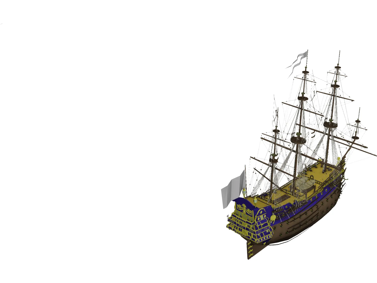 Soleil Royal 3D Model main preview