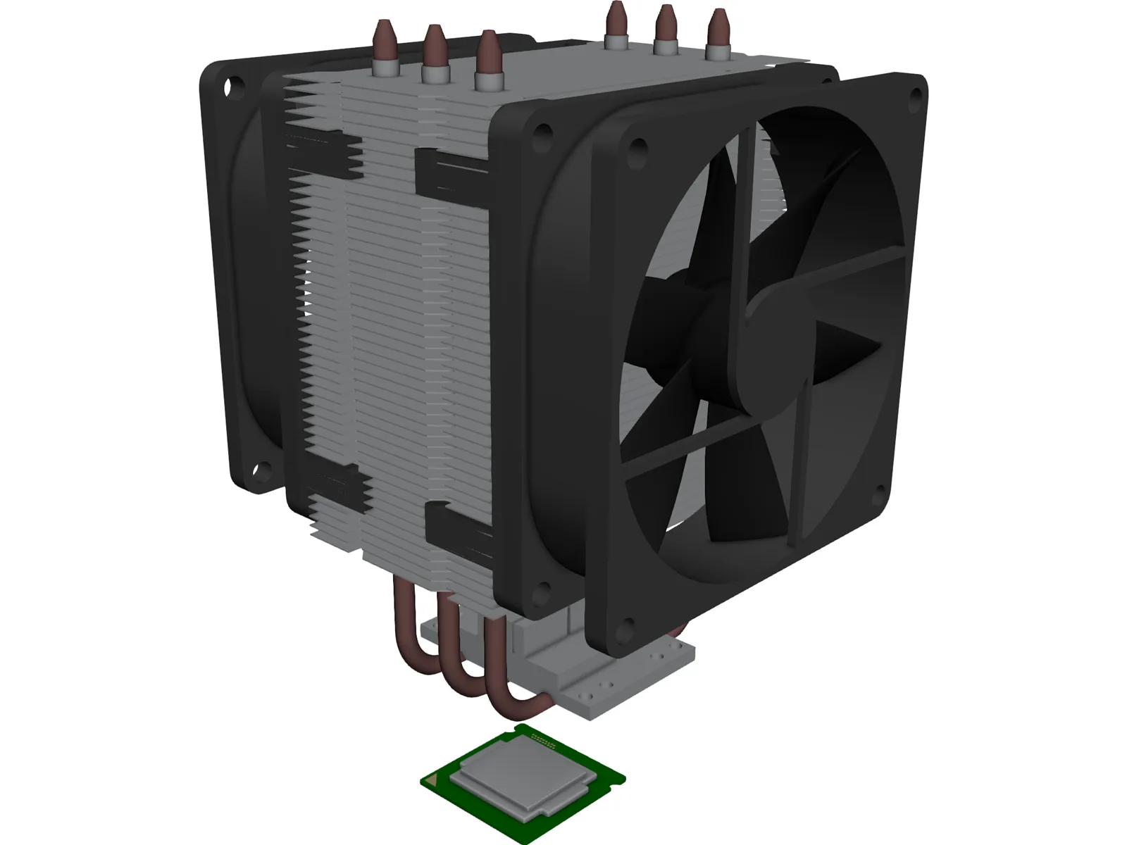 Cooler Master TX3 3D Model main preview