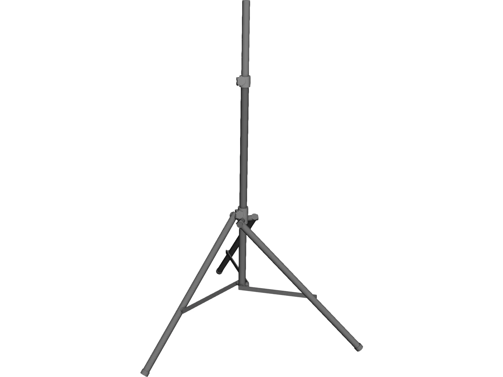 Speaker Stand 3D Model main preview