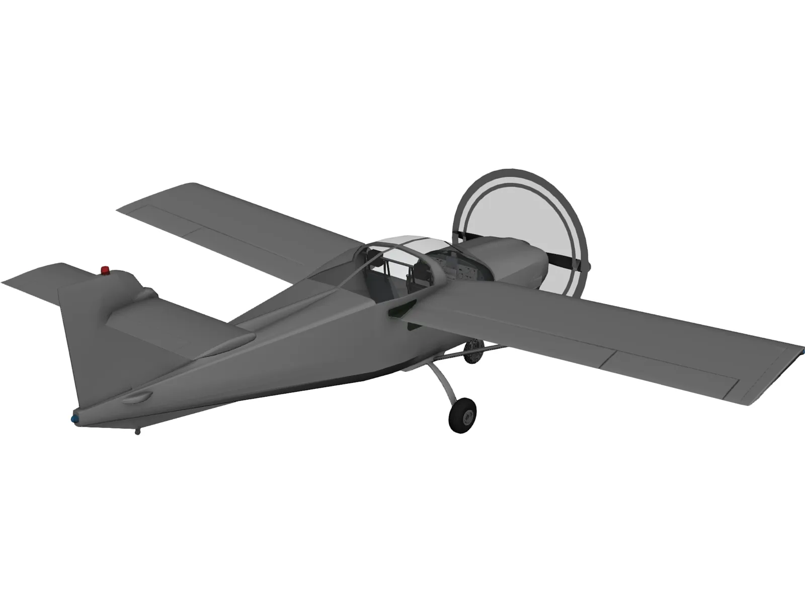 PAC MFI-17 Mushshak 3D Model main preview
