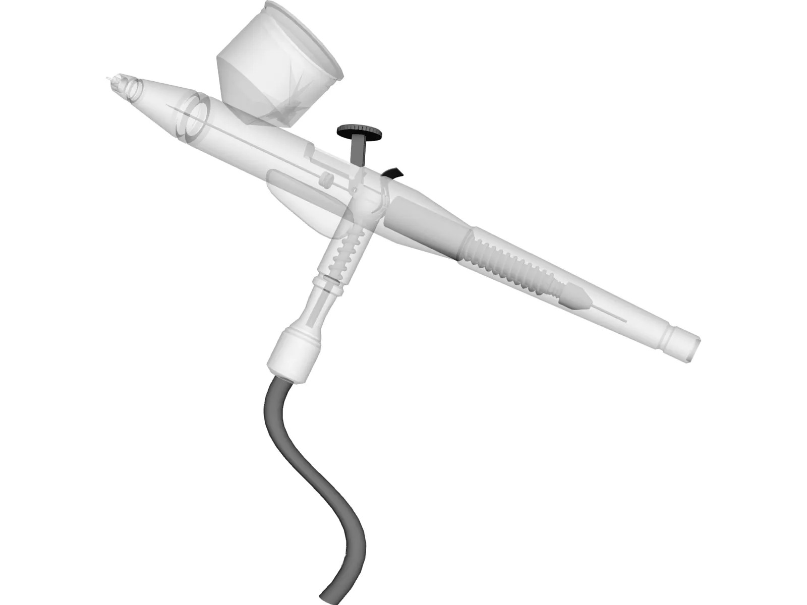 Airbrush 3D Model main preview