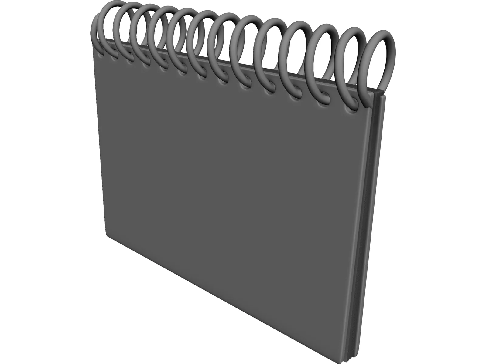 Sketch Book 3D Model main preview