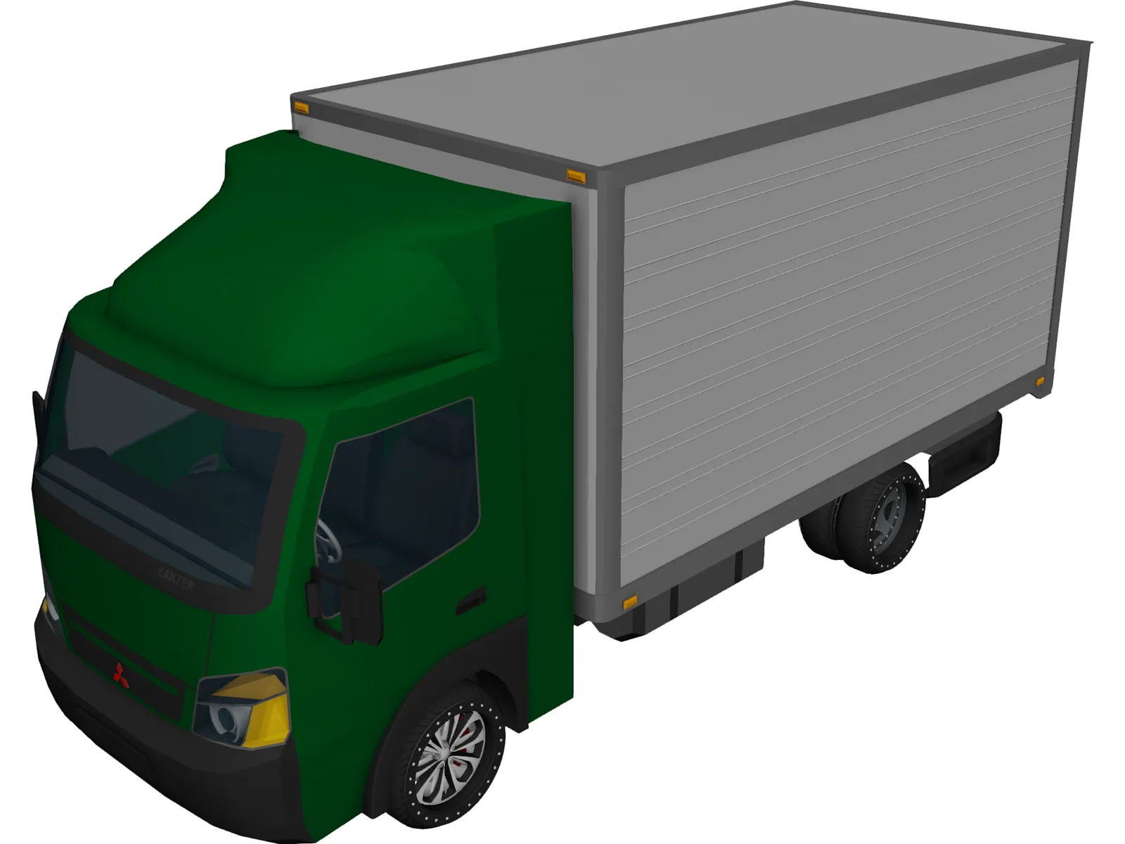 Mitsubishi Fuso 3D Model main preview