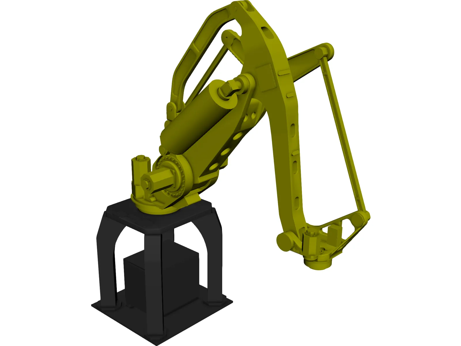 Fanuc Robotics M-410iB 3D Model main preview
