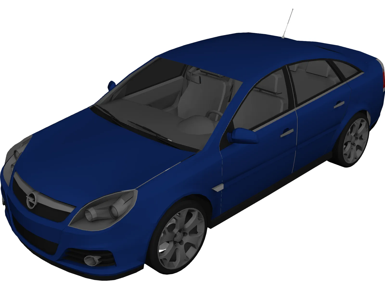 Opel Vectra (2005) 3D Model main preview