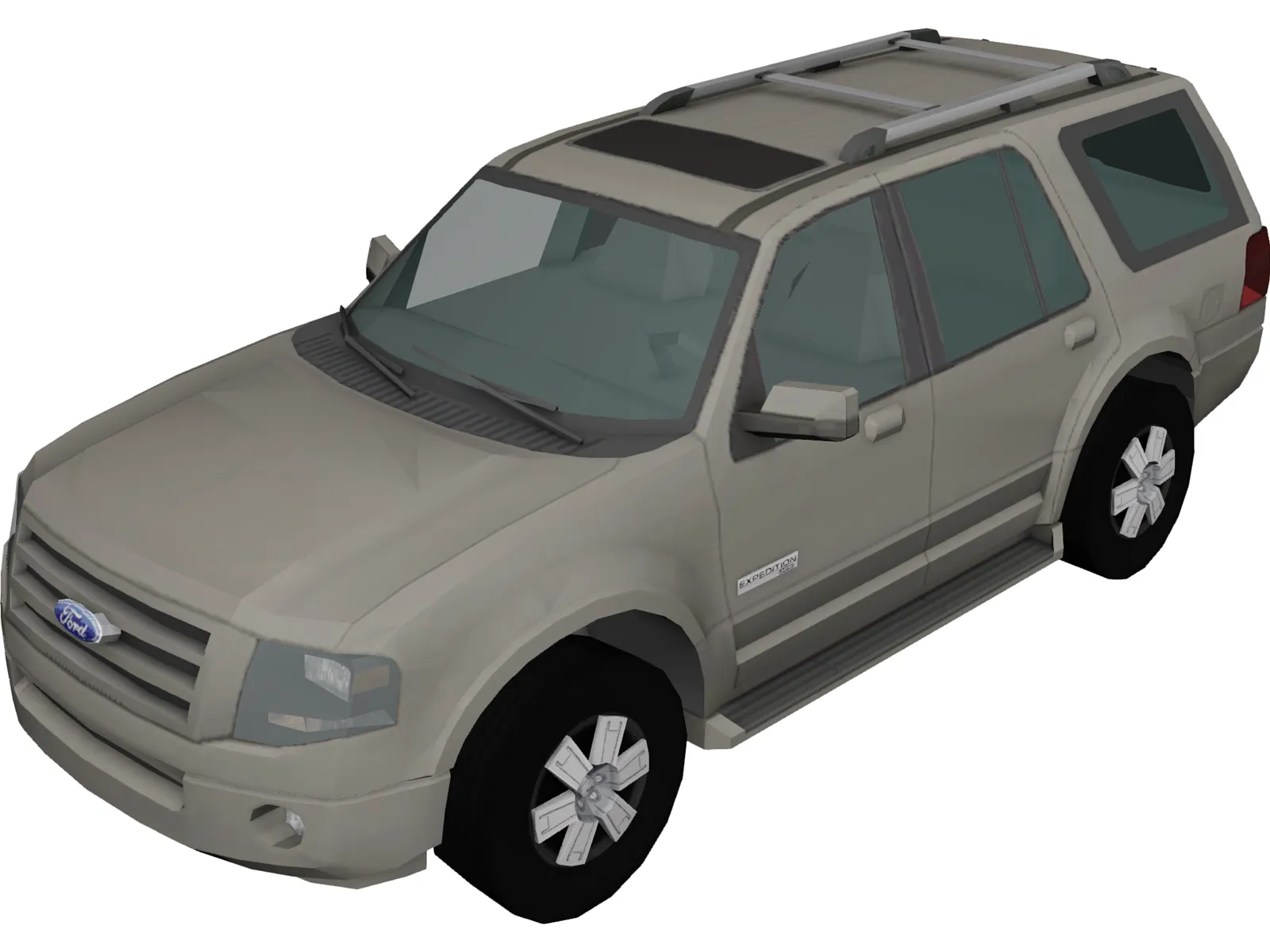 Ford Expedition 3D Model main preview