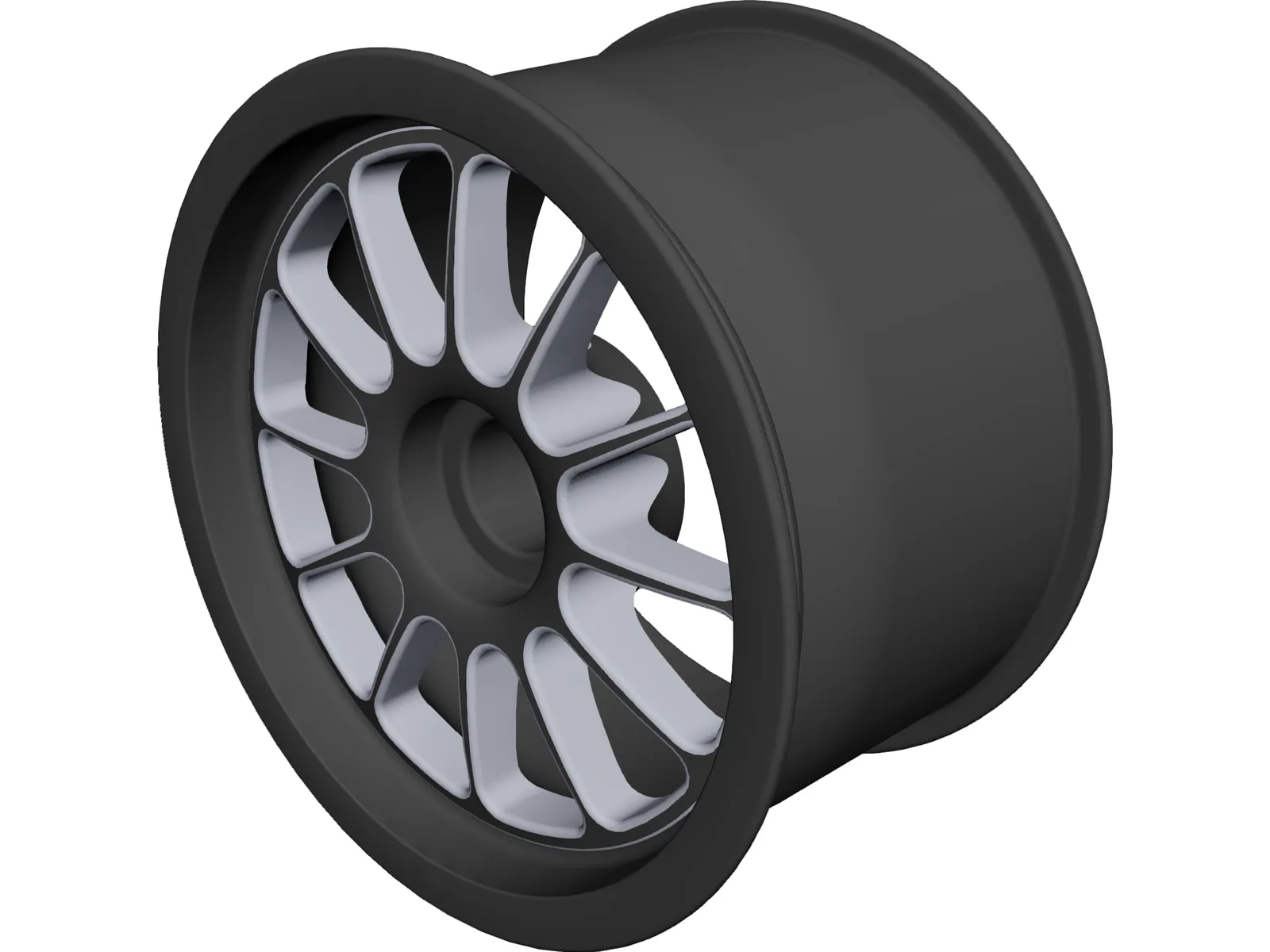 OZ Racing Wheel Centerlock 13x8 3D Model main preview