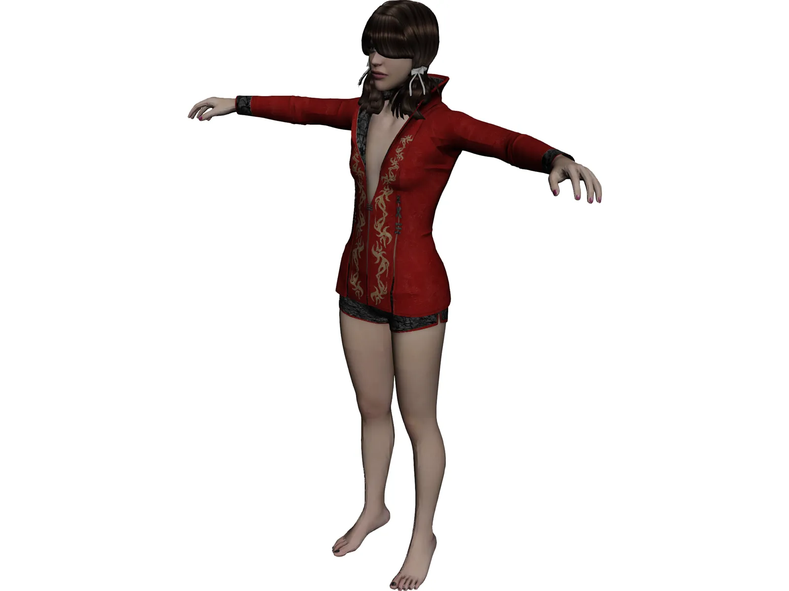 Woman 3D Model main preview