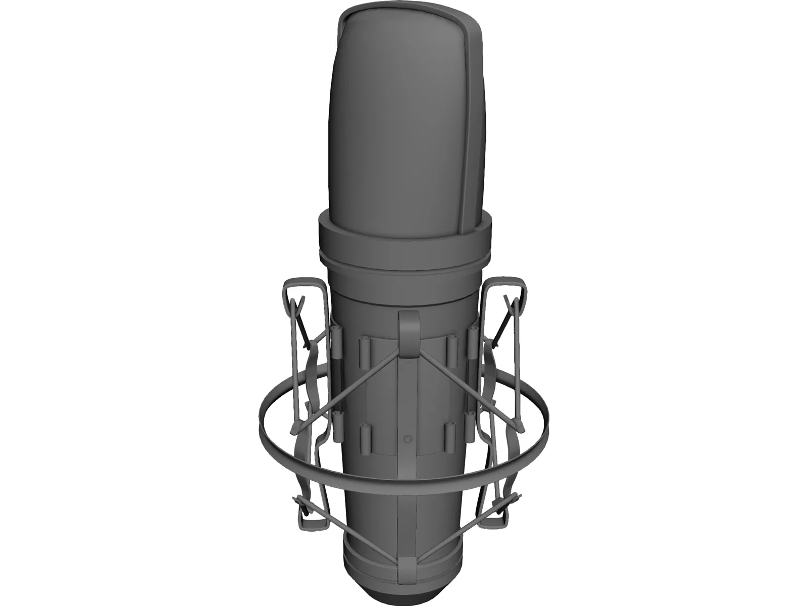 Marshall Electronics Microphone 3D Model main preview