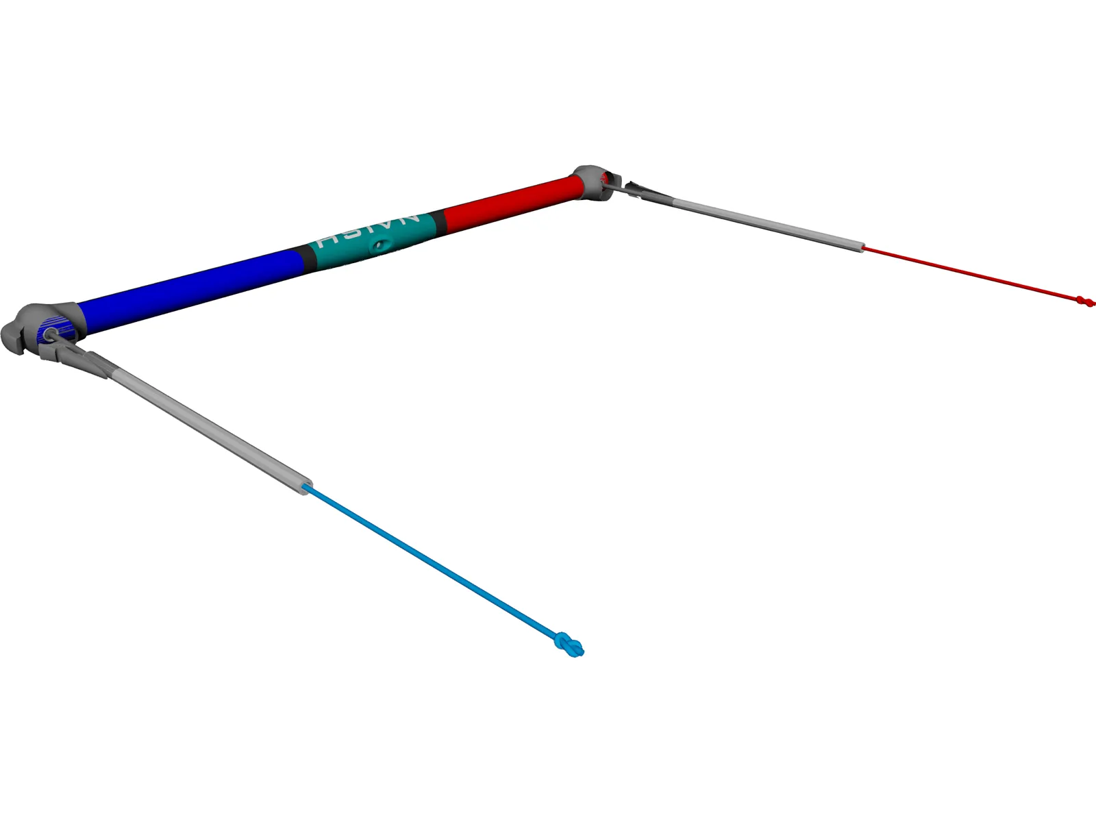 Naish Kitesurf Kite Bar 2002 3D Model main preview