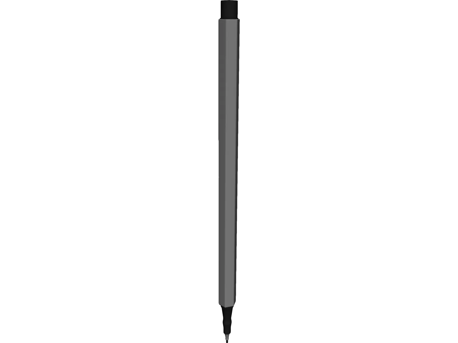Stabilo Pen 3D Model main preview