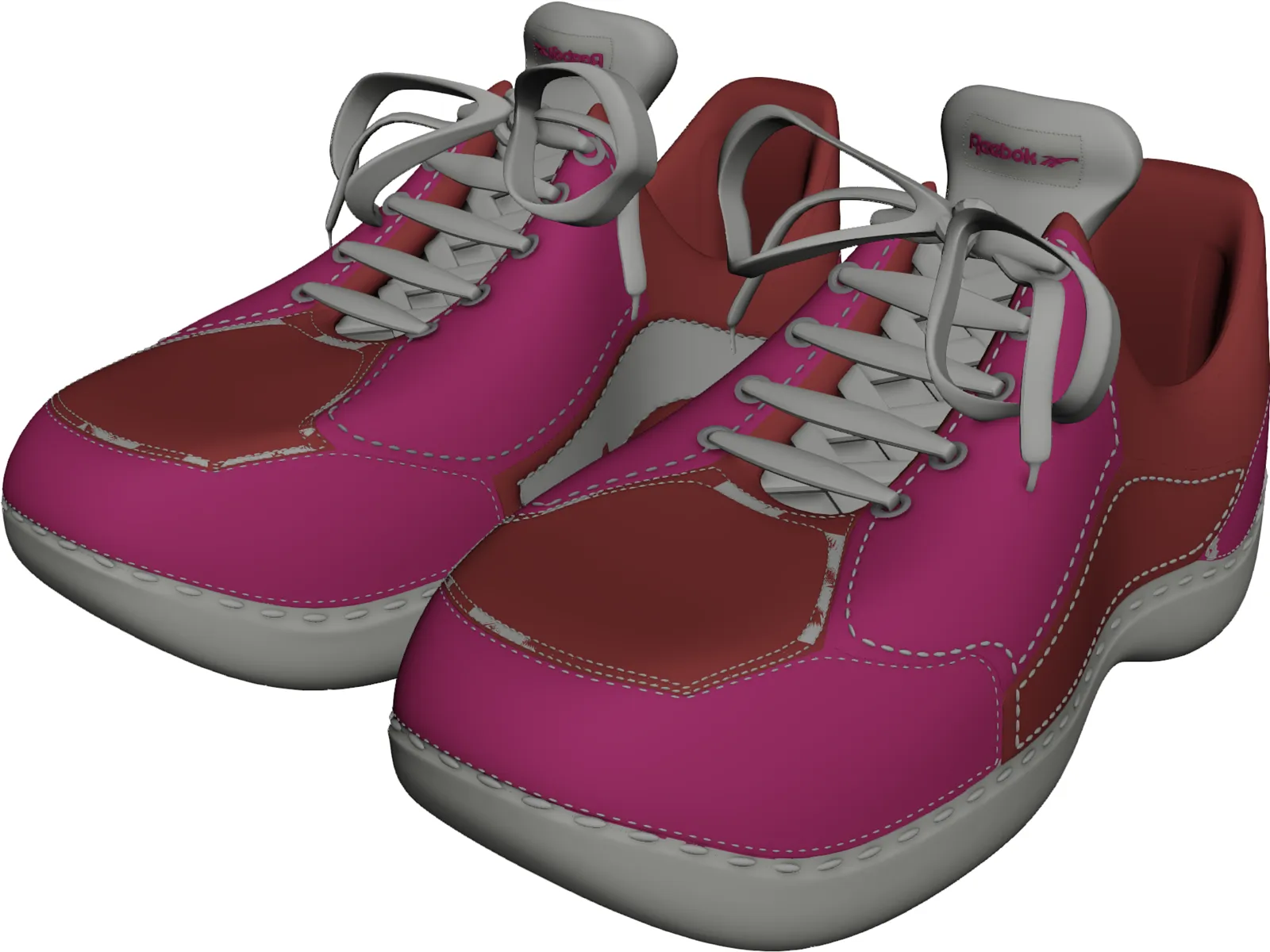Reebok Sports Footwear 3D Model main preview