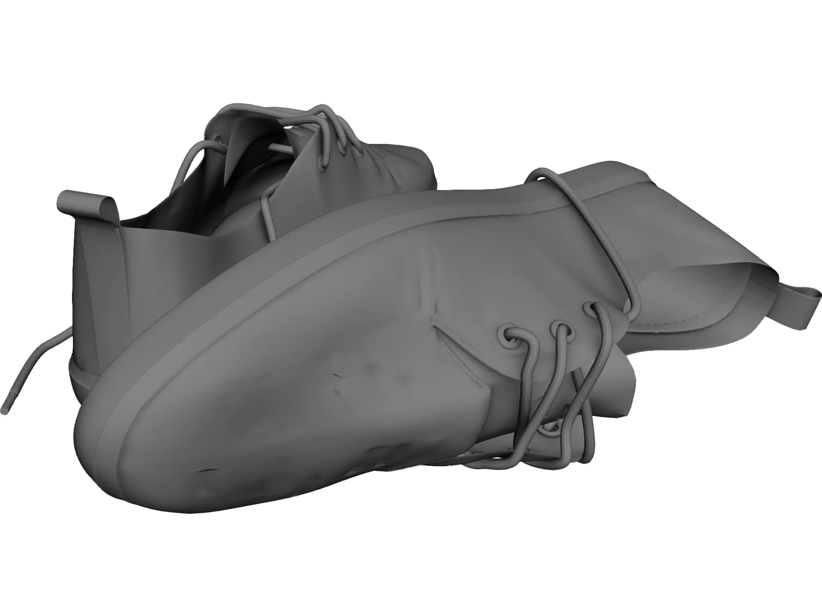 Shoes 3D Model main preview
