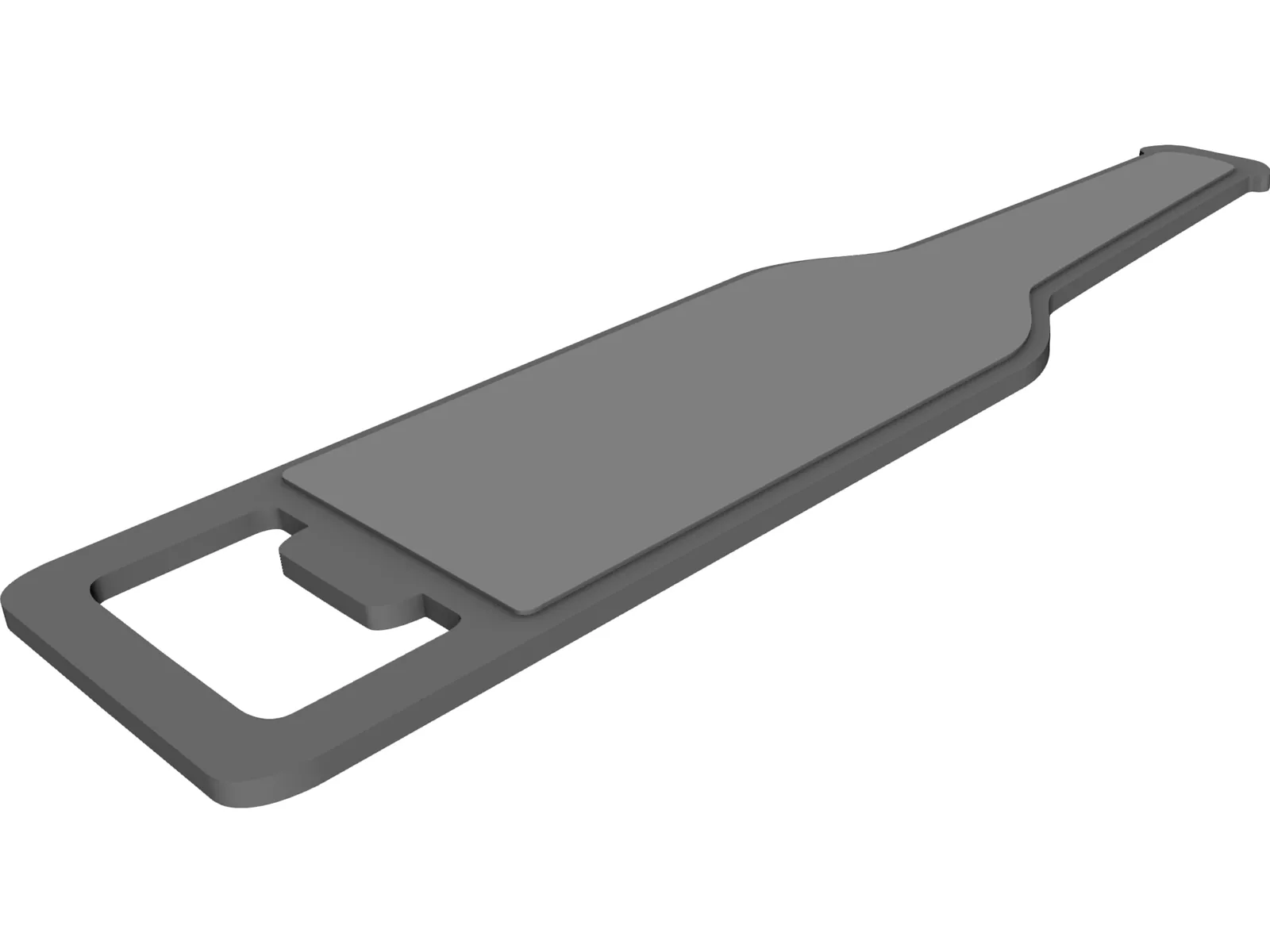 Beer Opener 3D Model main preview