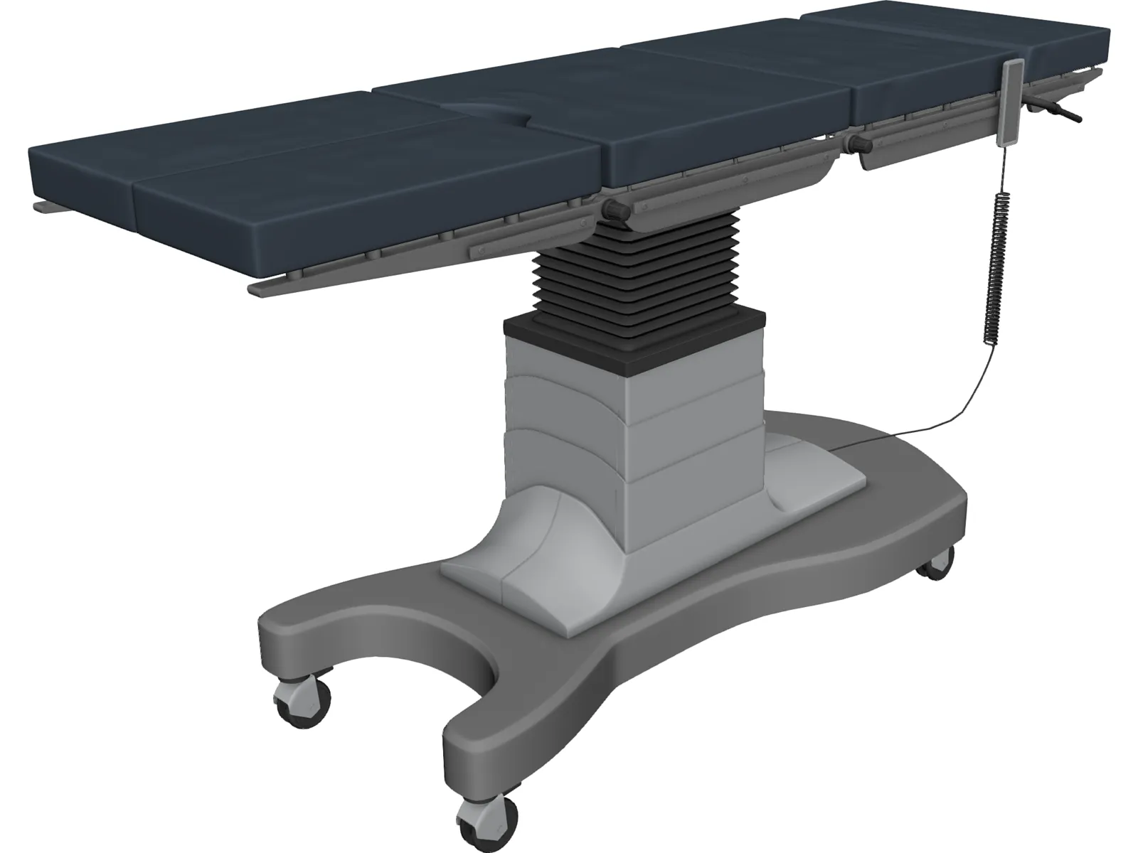 Surgical Table 3D Model main preview