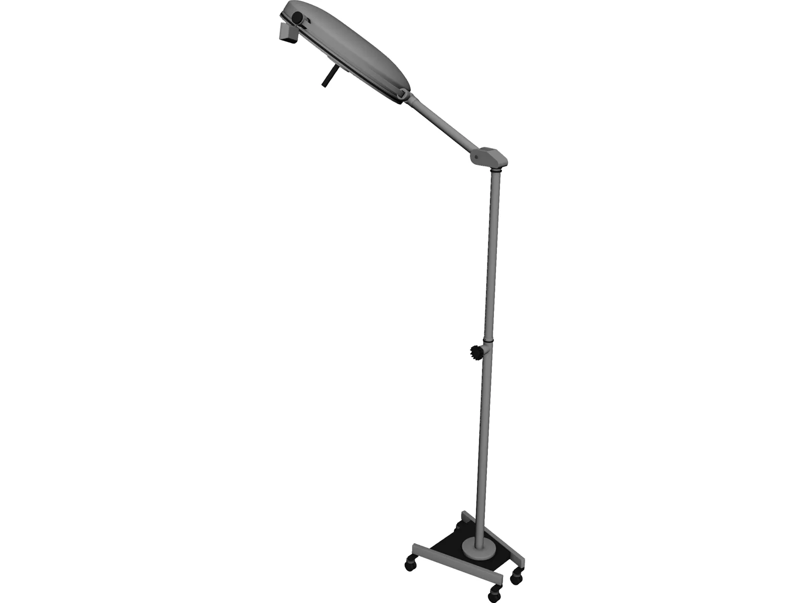 Surgical Lights 3D Model main preview