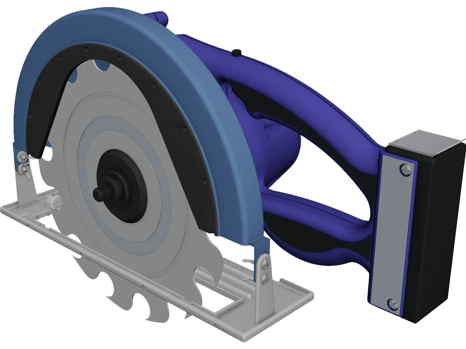 Skillsaw 3D Model main preview
