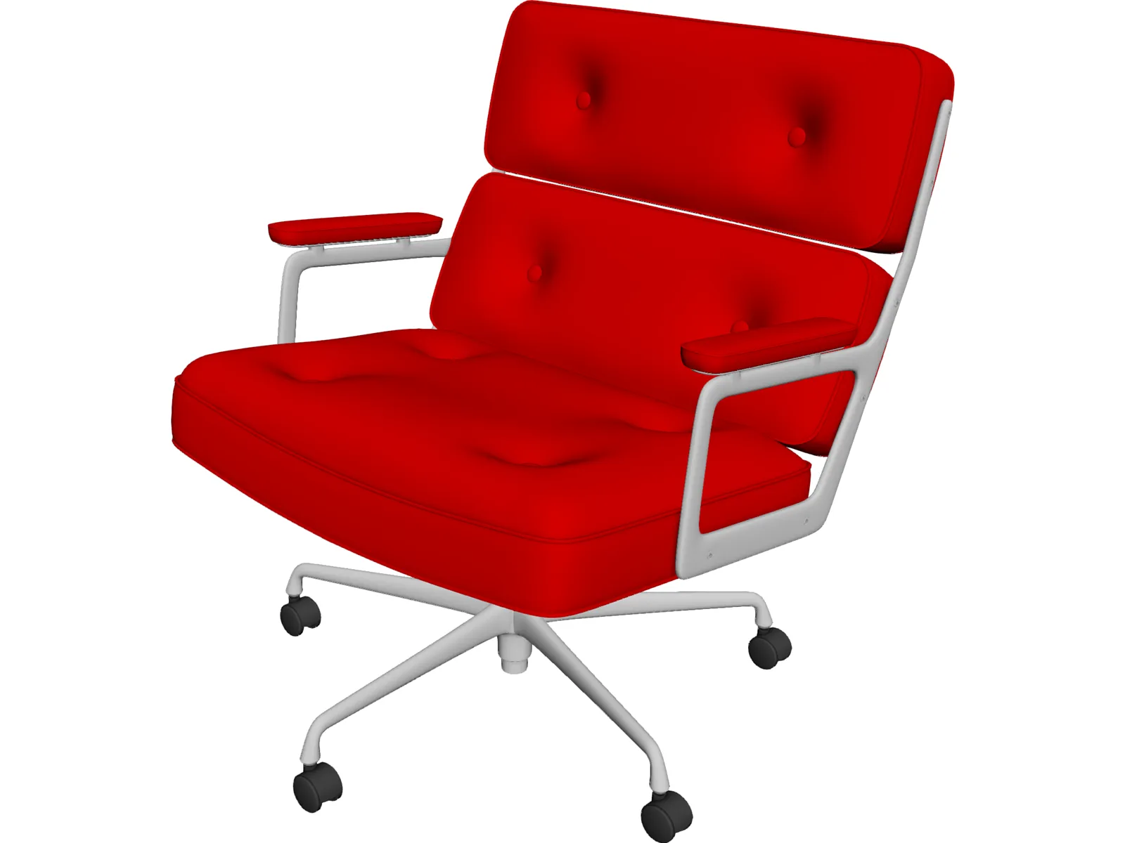 Armchair 3D Model main preview
