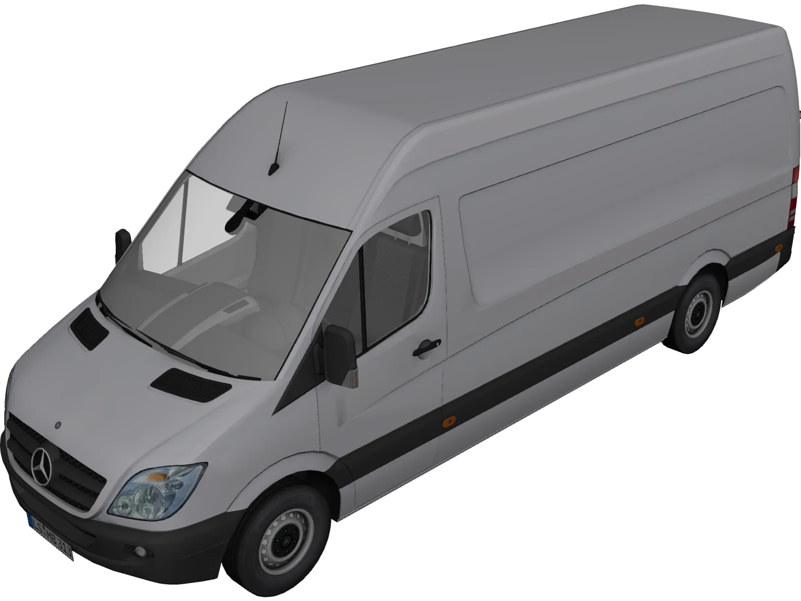 Mercedes-Benz Sprinter 313 CDI 3D Model main preview