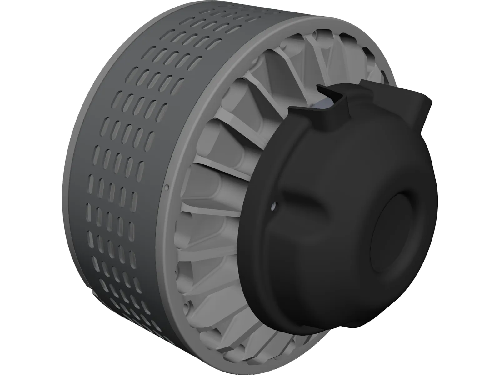 Lynch 170 Motor 3D Model main preview