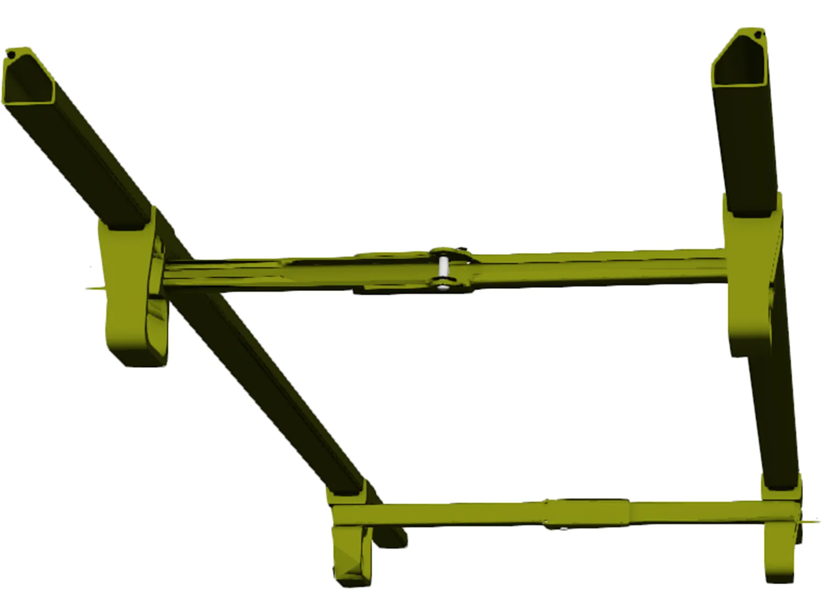 Military Stretcher 3D Model main preview