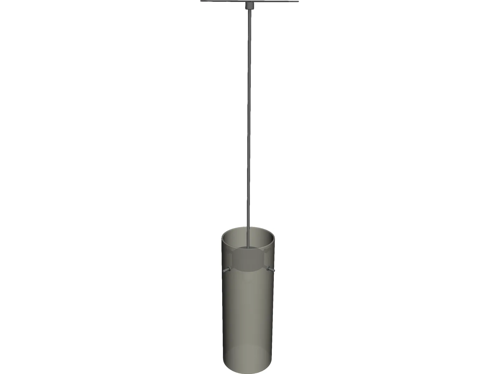 Lamp Ceiling 3D Model main preview
