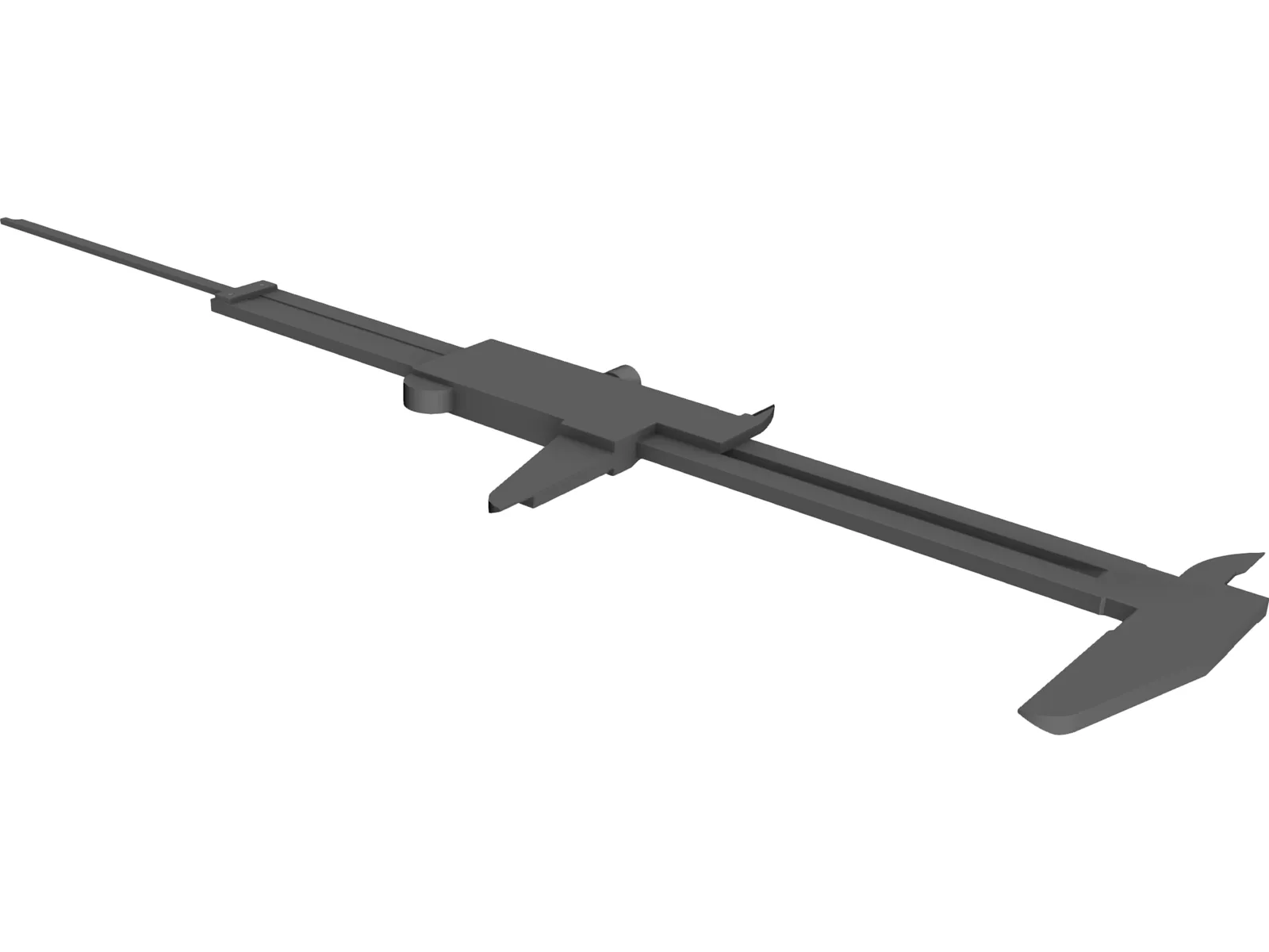 Caliper 3D Model main preview