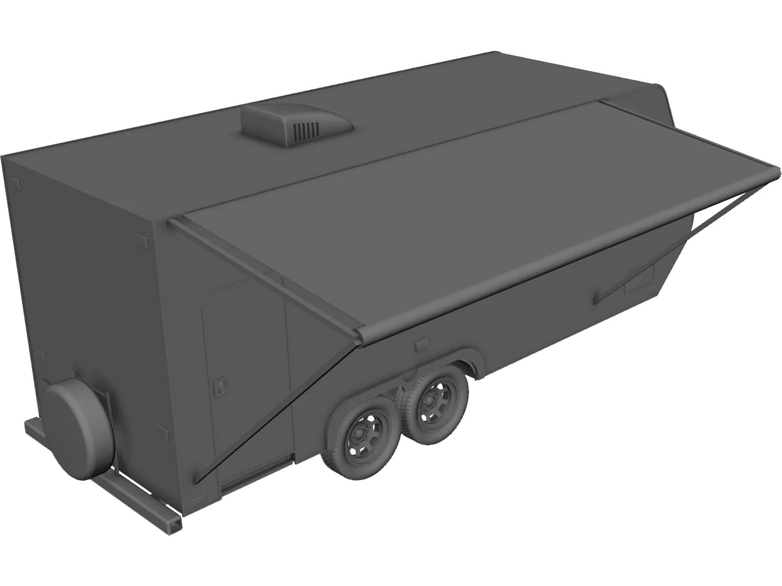 Jayco Camper 3D Model main preview