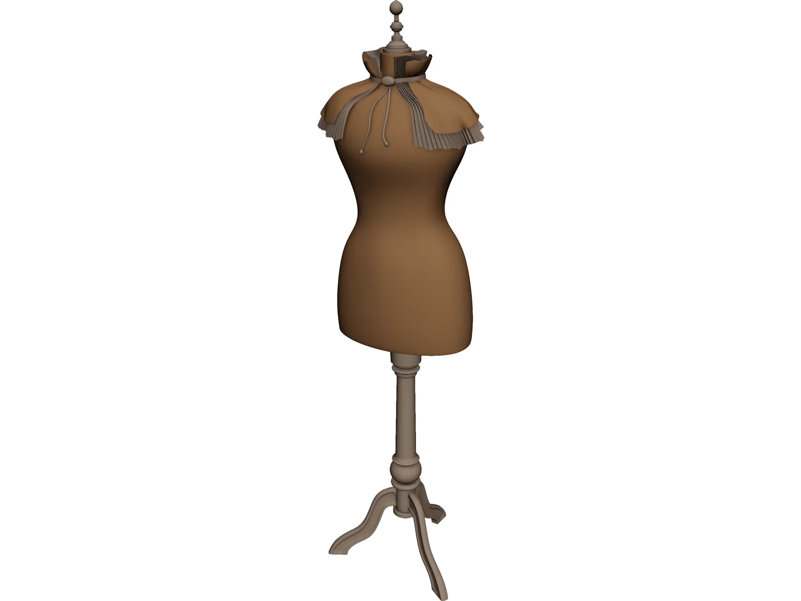 Mannequin 3D Model main preview
