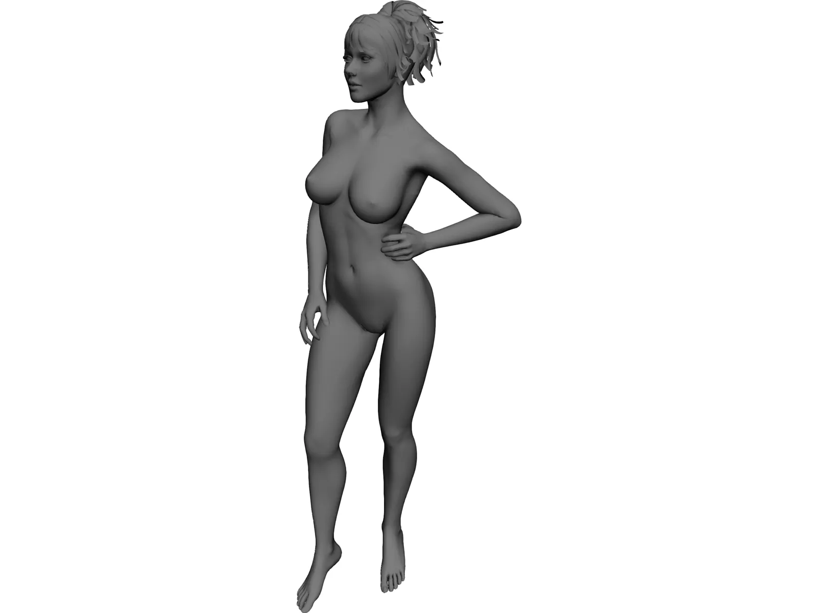 Woman 3D Model main preview