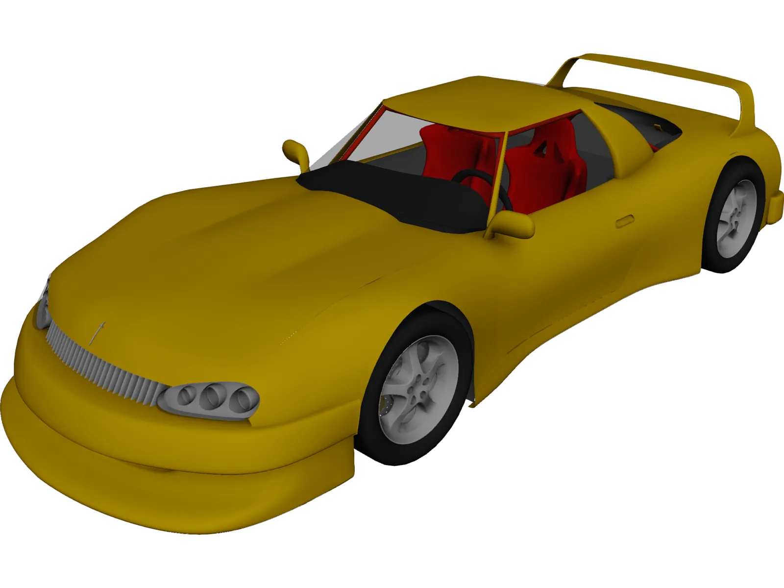 Excalibur Racing FVH 3D Model main preview
