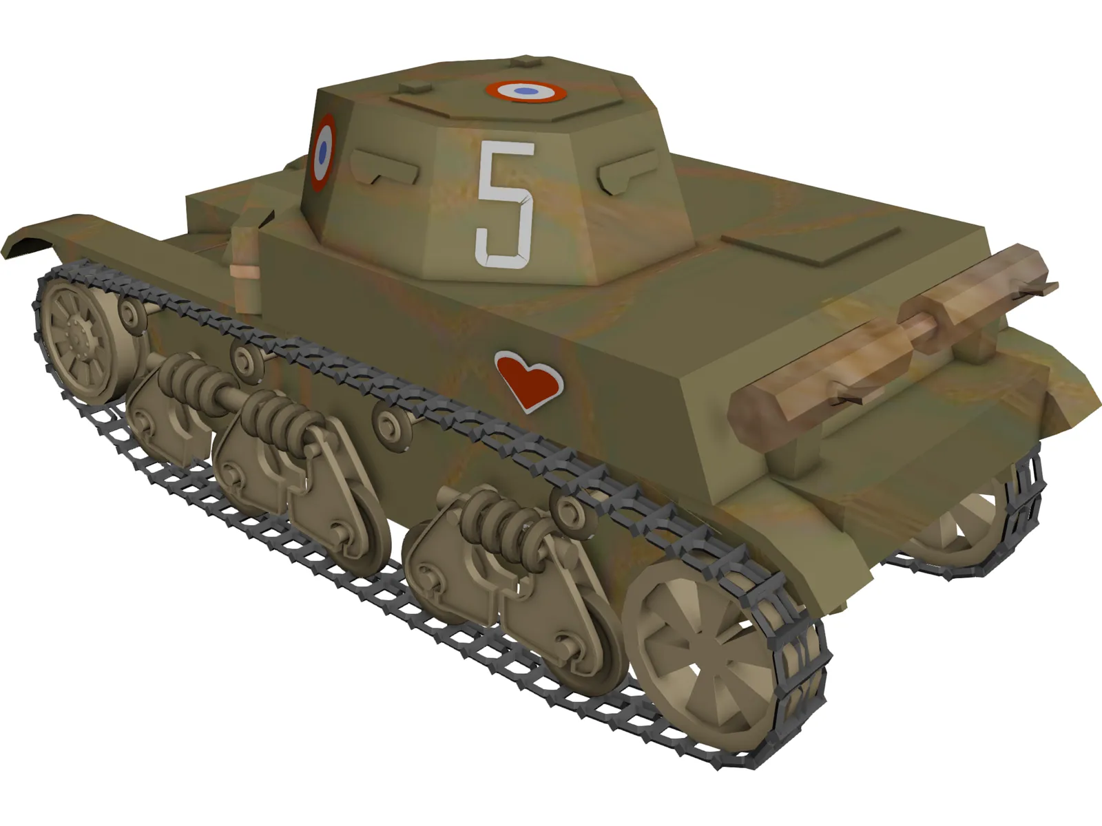 AMR-35 3D Model main preview