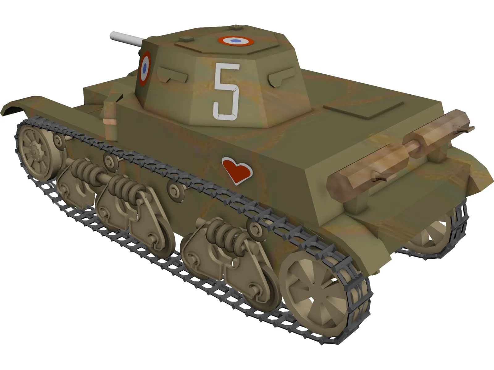AMC-35 3D Model main preview