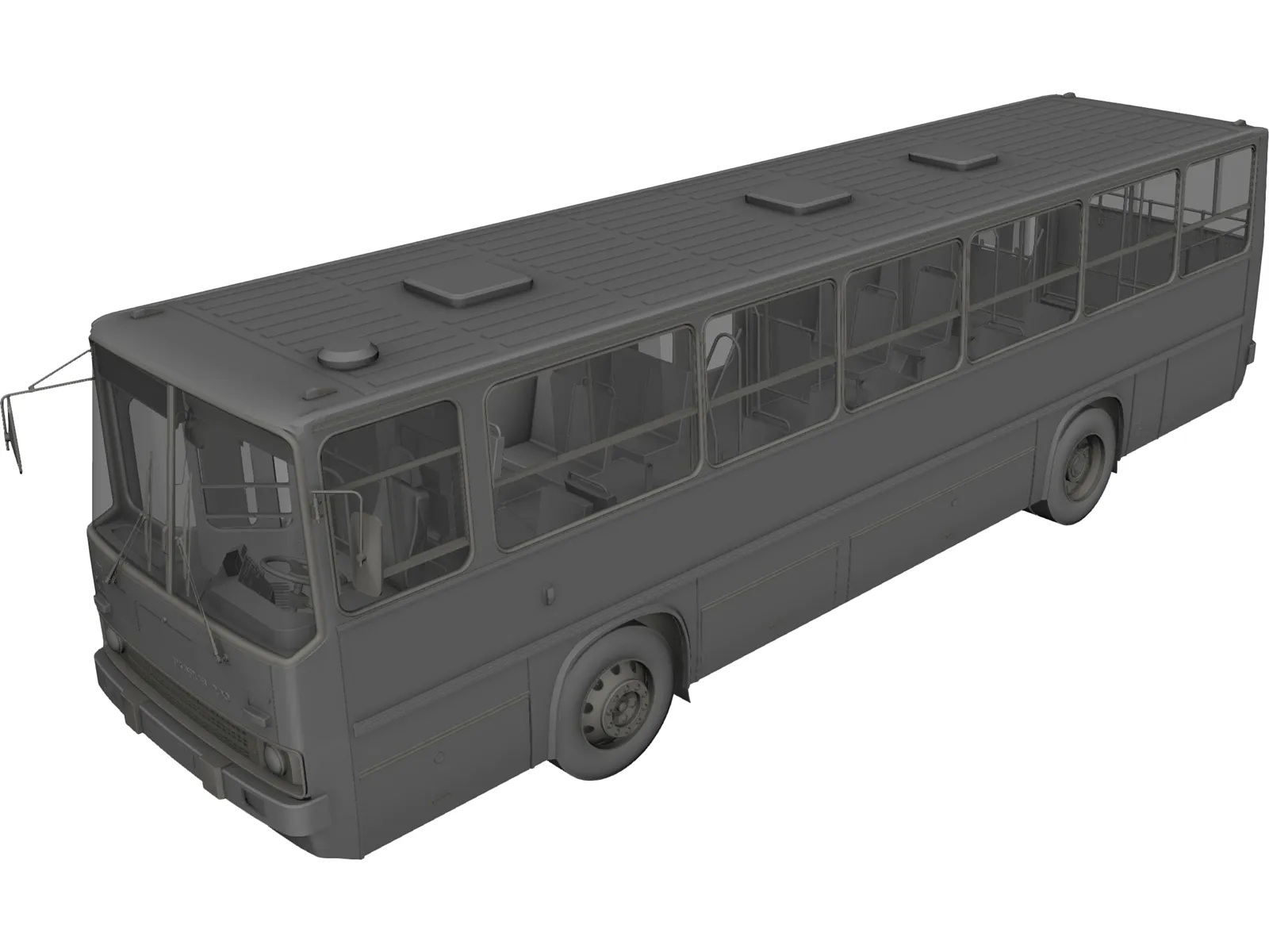 Ikarus 260 3D Model main preview