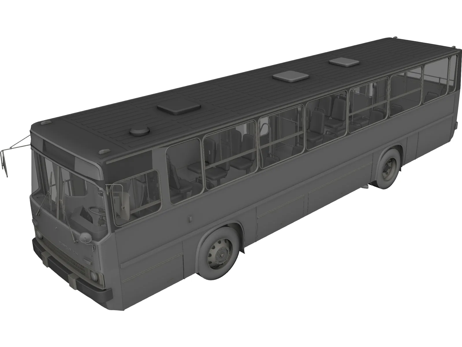 Ikarus 263 3D Model main preview