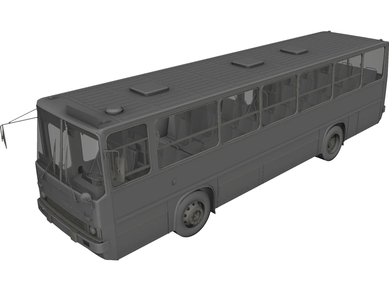 Ikarus 256.44 3D Model main preview